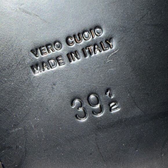 NOTABENE COPENHAGEN Studded buckle boots sz 39 1/2 / 9 - Picture 9 of 9